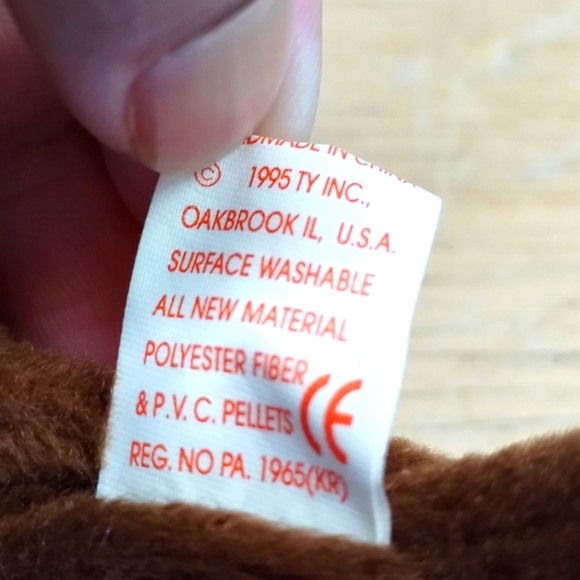 ✓Ty Beanie Baby Seaweed the Otter, 1996, Rare, Retired - Picture 11 of 13